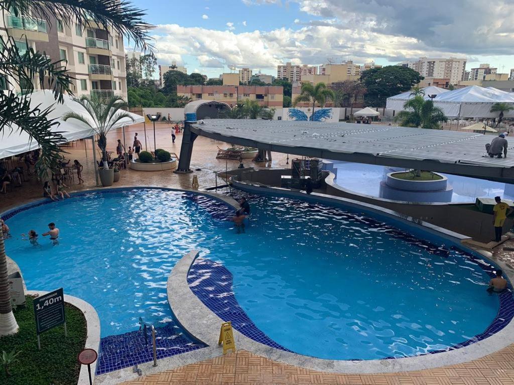 Riviera Park Hotel - Flat Inteiro Particular Caldas Novas Bagian luar foto